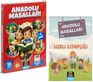 1. Sınıf Okuma Seti Anadolu Masalları 10 Kitap + Soru Kitapçığı İlaveli - 1