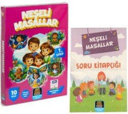 1. Sınıf Okuma Seti Neşeli Masallar 10 Kitap + Soru Kitapçığı İlaveli - 1