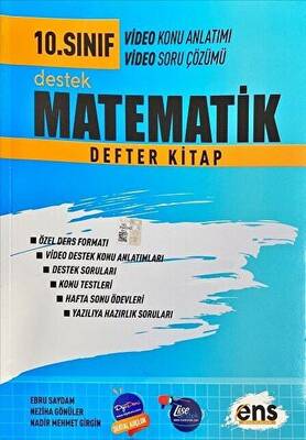 ENS Yayınları 10. Sınıf Matematik Destek Defter Kitap - 1