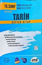 ENS Yayınları 10. Sınıf Tarih Destek Defter Kitap - 1