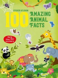 100 Facts Sticker and Learn: Amazing Animal Facts - 1