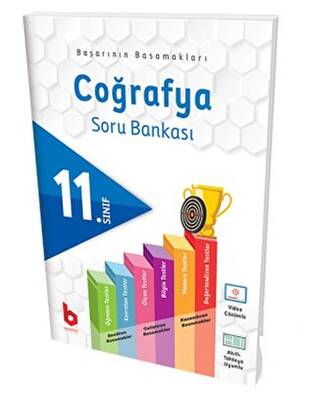 Basamak Yayınları 11. Sınıf Coğrafya Soru Bankası - 1