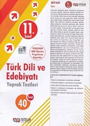 Nitelik Yayınları - Bayilik 11. Sınıf Türk Dili ve Edebiyatı 40 Yaprak Test - 1