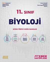 Esen Yayınları 11. Sınıf Biyoloji Konu Özetli Soru Bankası - 1