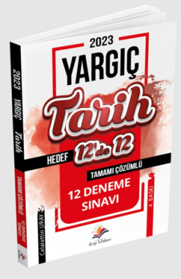 Tarih Hedef 12’de 12 Çözümlü 12 Deneme Sınavı - 1