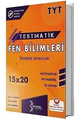 Bilinçsel Yayınları 2021 TYT Testmatik Fen Bilimleri Deneme Sınavları - 1