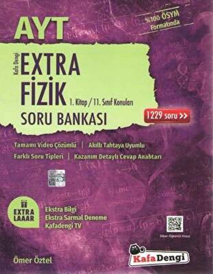 Kafa Dengi Yayınları AYT Fizik Extra Soru Bankası 1. Kitap - 1