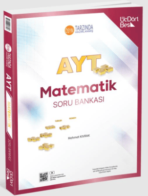 Üç Dört Beş Yayınları AYT Matematik Soru Bankası - 1