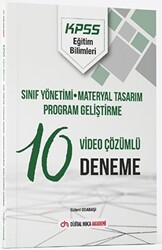 Dijital Hoca KPSS Eğitim Bilimleri Sınıf Yönetimi - Materyal Tasarım - Program Geliştirme Video Çözümlü 10 Deneme Akademi - 1