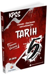 Dizgi Kitap KPSS Tarih 5 Çözümlü Deneme Sınavı - 1