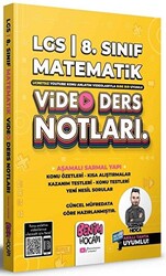 Benim Hocam Yayınları 2022 LGS 8. Sınıf Matematik Video Ders Notları Konu Anlatımı - 1