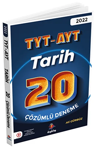 Dizgi Kitap 2022 TYT - AYT Tarih 20 Çözümlü Deneme - 1