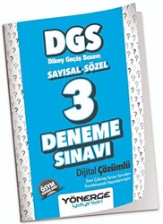 Yönerge Yayınları DGS 3 Deneme Çözümlü - 1