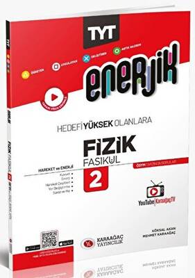 Karaağaç Yayıncılık 2023 Enerjik TYT Fizik Fasikülleri - 2 - 1