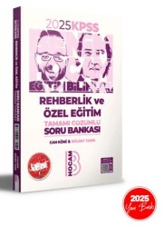 Benim Hocam Yayınları 2025 KPSS Eğitim Bilimleri Rehberlik ve Özel Eğitim Tamamı Çözümlü Soru Bankası - 1