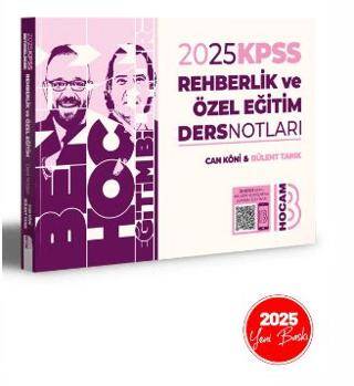 Benim Hocam Yayınları 2025 KPSS Eğitim Bilimleri Rehberlik ve Özel Eğitim Video Ders Notları - 1