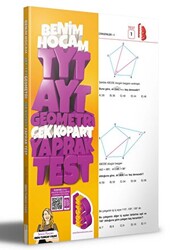 Benim Hocam Yayınları 2023 TYT - AYT Geometri Çek Kopar Yaprak Test - 1