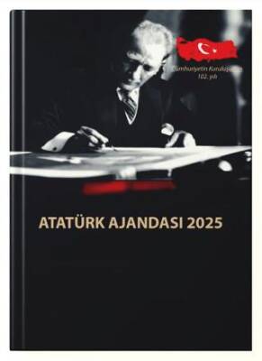 2025 Atatürk Ajandası - Ciltli - 1