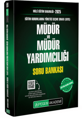 2025 Millî Eğitim Bakanlığı EKYS Müdür ve Müdür Yardımcılığı Soru Bankası - 1