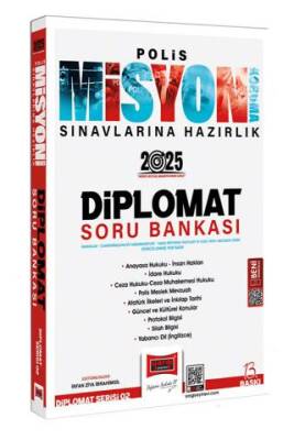 2025 Polis Misyon Sınavlarına Hazırlık Diplomat Serisi Diplomat Soru Bankası - 1