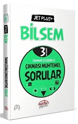 Editör Yayınevi 3. Sınıf Bilsem Jet Plus+ Tamamı Çözümlü Çıkması Muhtemel Sorular - 1