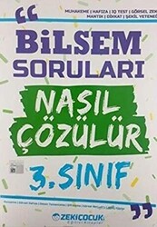 Zekiçocuk Eğitici Kitaplar 3. Sınıf Bilsem Soruları Nasıl Çözülür - 1