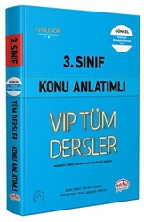 Editör Yayınevi 3. Sınıf VIP Tüm Dersler Konu Anlatımlı Mavi Kitap - 1