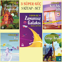 3 Süper Güç - 5 Kitap Set - 1