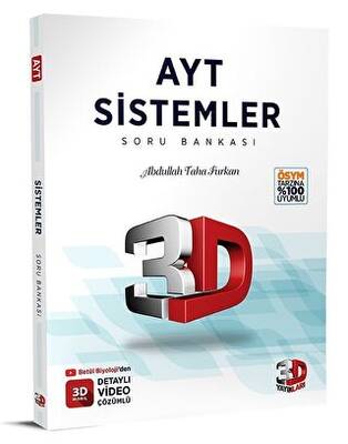 3D Yayınları AYT Sistemler Soru Bankası - 1