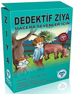 Mutlu Yayıncılık 4. Sınıf Dedektif Ziya Hikaye Seti 10 Kitap - 2 Çalışma Testi - 1