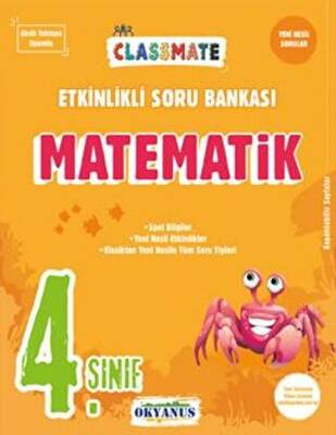 Okyanus Yayınları 4. Sınıf Matematik Classmate Etkinlikli Soru Bankası - 1