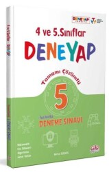 Editör Yayınevi 4-5. Sınıf Deneyap Tamamı Çözümlü 5 Deneme Sınavı - 1