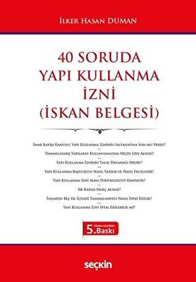 40 Soruda Yapı Kullanma İzni - 1