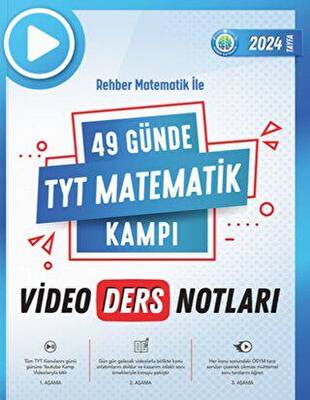 Rehber Matematik 49 Günde TYT Matematik Video Ders Notları - 1