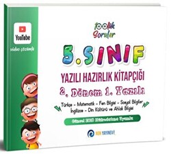 NSN Yayınevi 5. Sınıf Yazılı Hazırlık Kitapçığı 2. Dönem 1. Yazılı - 1