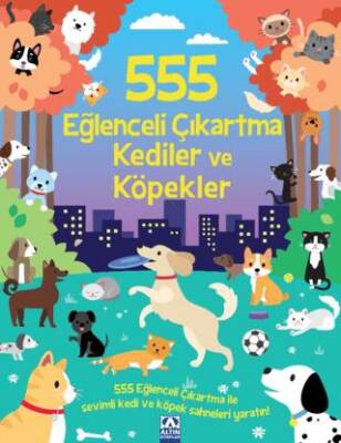 555 Eğlenceli Çıkartma Kediler Ve Köpekler - 1