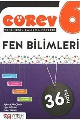 Nitelik Yayınları - Bayilik 6. Sınıf Fen Bilimleri Görev Yeni Nesil Çalışma Föyleri - 1