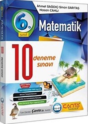 Çanta Yayınları 6. Sınıf Matematik 10 Deneme - 1