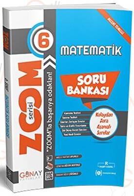 Günay Yayınları 6. Sınıf Matematik Zoom Serisi Soru Bankası - 1