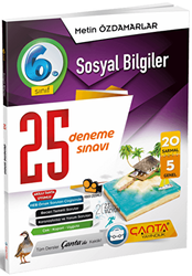 Çanta Yayınları 6. Sınıf Sosyal Bilgiler 25 Deneme Sınavı - 1