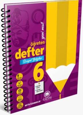 Çanta Yayınları 6. Sınıf Sosyal Bilgiler Okula Yardımcı Öğreten Defter - 1