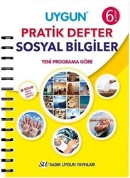 Sadık Uygun Yayınları 6. Sınıf Sosyal Bilgiler Pratik Defter - 1