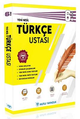 Mutlu Yayıncılık 6. Sınıf Yeni Nesil Türkçe Ustası - 1