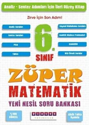 Platon Yayıncılık 6. Sınıf Züper Matematik Yeni Nesil Soru Bankası - 1