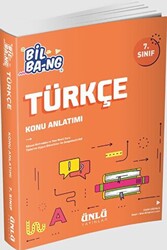 Ünlü Yayınları 7. Sınıf Bil Ba-ng Türkçe Konu Anlatımı - 1