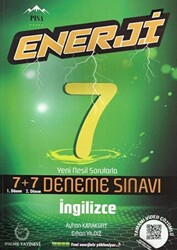 Palme Yayıncılık 7. Sınıf İngilizce Enerji 7+7 Deneme Sınavı - 1