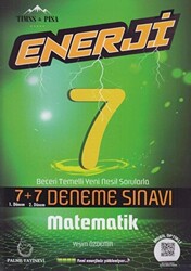 Palme Yayıncılık 7. Sınıf Matematik Enerji 7+7 Deneme Sınavı - 1