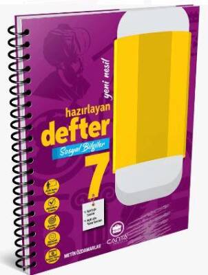 Çanta Yayınları 7. Sınıf Sosyal Bilgiler Okula Yardımcı Hazırlayan Defter - 1