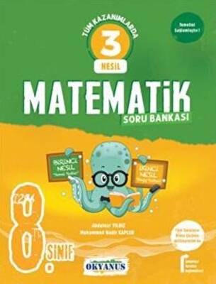 Okyanus Yayınları 8. Sınıf 3 Nesil Matematik Soru Bankası - 1