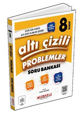 Dinamo Yayınları 8. Sınıf Altı Çizili Problemler Soru Bankası - 1